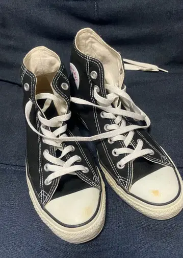 새상품급 27cm CONVERSE ALL STAR HI 척테일러 블랙