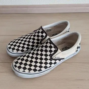 반스 체커 슬립온 V98CLA 27.0cm