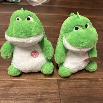 그린 컬러 공룡 봉제 인형 약 20cm 2개