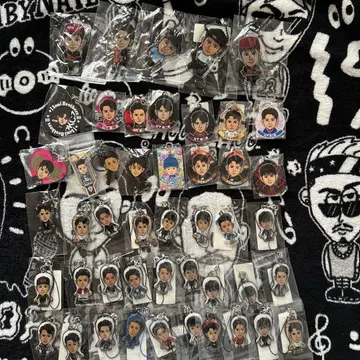 뮤지션 아크릴 키링 세트