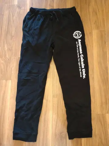 아오야마가쿠인대학 스웨트 팬츠 L 사이즈