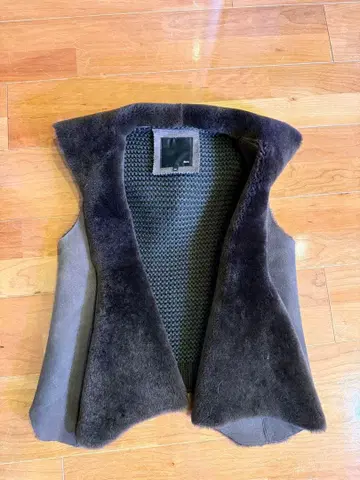 sov 무스탕 베스트 38 브라운