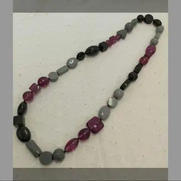 올 노트 롱 비즈 목걸이 4