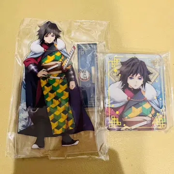 귀멸의 칼날 국풍 의류 중국 한정판 토미오카 기유 아크릴 스탠드 새상품