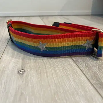 MARC JACOBS 레인보우 별 패턴 숄더 스트랩