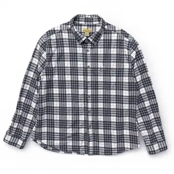 구제 의류 버팔로 잭슨 아웃도어 체크 라이트 플란넬 긴팔 셔츠