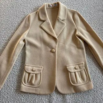 LEONARD 베이지 테일러드 자켓 40