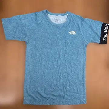 THE NORTH FACE 블루 티셔츠