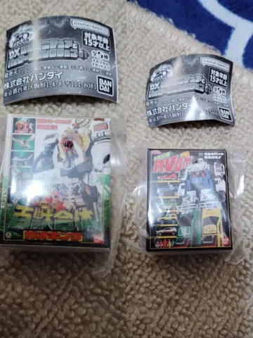 DX 로봇 미니어처 & 패키지 컬렉션 01 RV 로봇, 가오킹 2세트