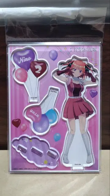 5등분의 신부 나카노 니노 학원 아이돌 아크릴 스탠드