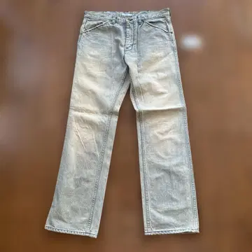 넘버나인 [조지기] 블루 스트레이트 데님 (통칭: 진흙 데님)