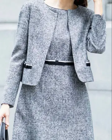 TOOCA 트위드 수트 원피스 자켓 사이즈 2