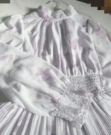 완판템 tocco 옷장 꽃무늬 프린트 긴팔 원피스