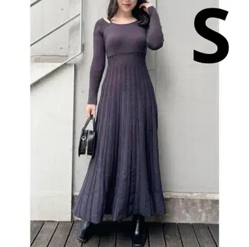 MERCURY DUO 머큐리 듀오 레이어드 플리츠 니트 원피스