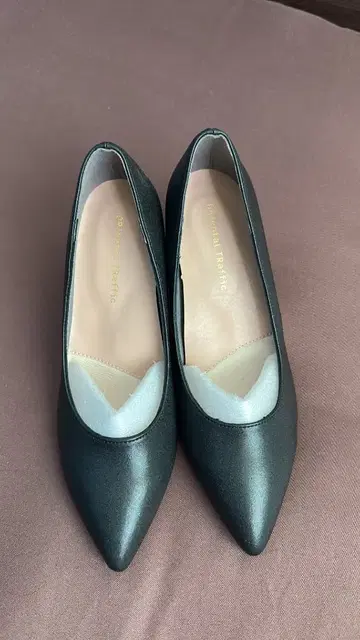 블랙 스틸레토 힐 36 사이즈