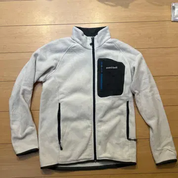 mont-bell 플리스 자켓 화이트