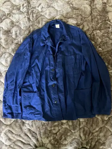 유로 빈티지 네이비 HBT 커버올