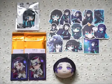 귀멸의 칼날 키링 카드 스티커