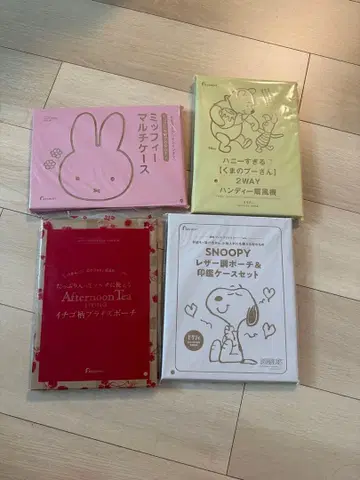 제크시 부록 세트 미피 스누피