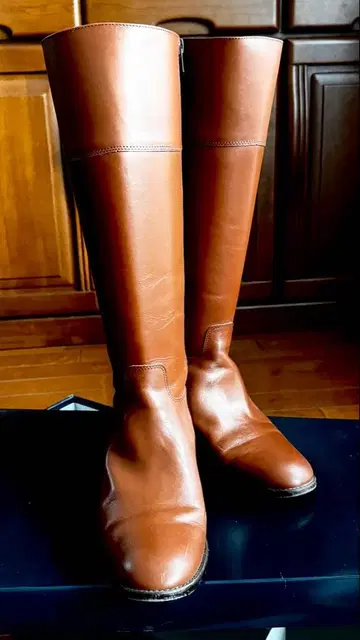 롱 부츠 브라운 25.5cm