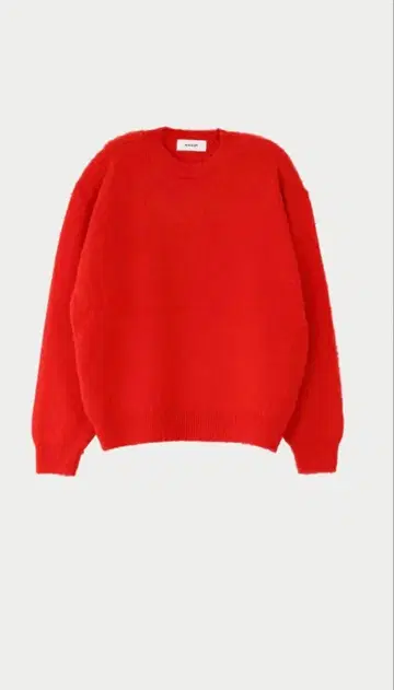 machatt 플러피 울 니트 (레드)