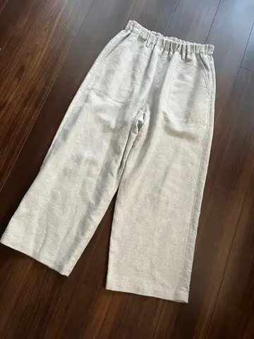 Plantation 2025 ss 와이드 팬츠 S 라이트 그레이