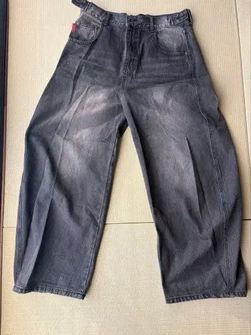 9090 킹 로고 데님