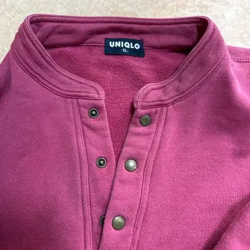 올드 유니클로 맨투맨 트레이닝복 레드 XL