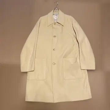 AURALEE 베이지 스텐카라 코트