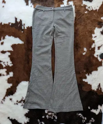 스테파넬 헤링본 니트 팬츠