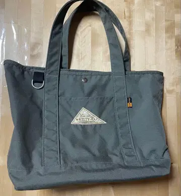 KELTY 토트백 그레이 숄더 스트랩 없음