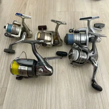 SHIMANO 스피링 릴 세트 5개