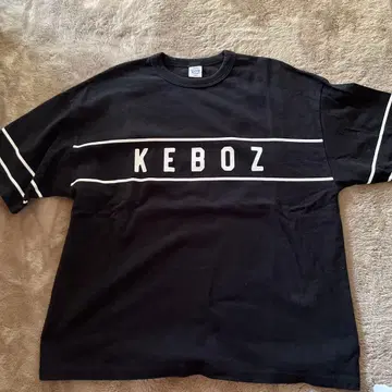KEBOZ 블랙 T셔츠 SMALL