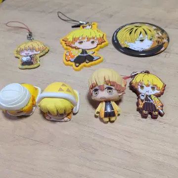 젠이츠 키링 배지 7개 세트