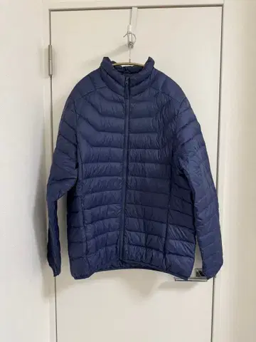 아바크롬비&피치 네이비 퀼팅 다운 자켓