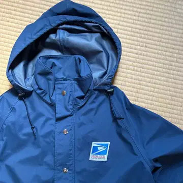 USPS 고어텍스 후드 부착 나일론 자켓 더블 지퍼