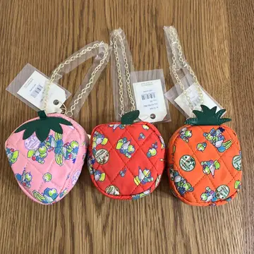 아코모데 퀼팅 파우치 후르츠 CHAMCHAM MARKET