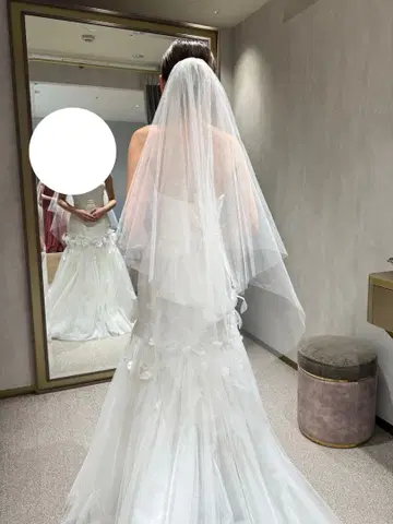 더 트리트 드레싱 웨딩 베일 80 x 120