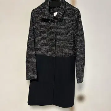 블랙 롱 코트 S 사이즈