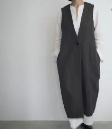 RAI-ATELIER 롱베스트 울린넨 새상품급!