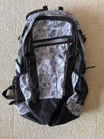 [새상품급] 컬럼비아 페이즐리 무늬 백팩