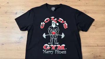 GOLD'S GYM T셔츠 크리스마스 M