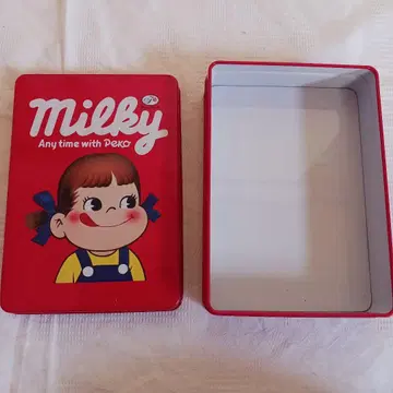 [ 장기 보관품 ] Milky Peko 페코짱 빈 캔