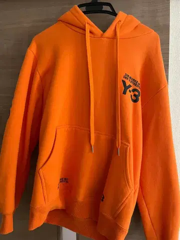 Y-3 오렌지 후드티