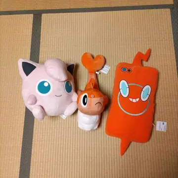 포켓몬스터 봉제 인형 3체 세트