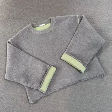 [ 미사용 새상품 ] URBAN RESEARCH 바이컬러 니트