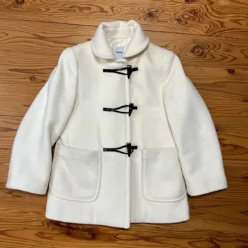 화이트 더플 코트 honore' 오노레