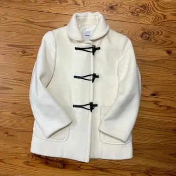 화이트 더플 코트 honore' 오노레