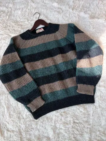 맥그레거 니트 보더 그린