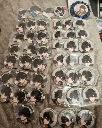 카라말리 유애시 키라키라 캔뱃지 세트 레어